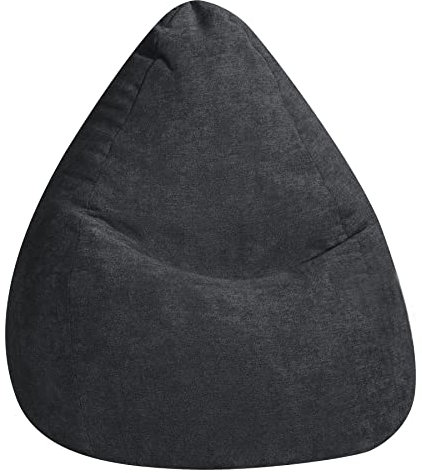 Gouchee Home Sitting Point only by Magma BeanBag ALFA XL Sitzsack, Made in Germany, schwarz