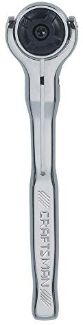 Craftsman CMMT99421 Trinquete de cabeza giratoria de cabeza de pera 72T de 1/4 pulgadas