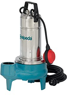 Pompe de relevage Calpeda GQNM5013 0,90 kW à roue bi-canaux fermée jusqu'à 42 m3/h monophasé 220V