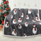 Catalonia Classy Christmas Sherpa Blanket Super Soft Fluffy Sherpa Throw TV Decorative Blanket for Bed Sofa Holiday Decoration 130 x 150 cm Snowman
