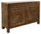 STUFF Kommode Sideboard Flower mit Schnitzereien aus der Factory Kollektion Maße: cm 120 x cm 38 x cm 80 (LxBxH)