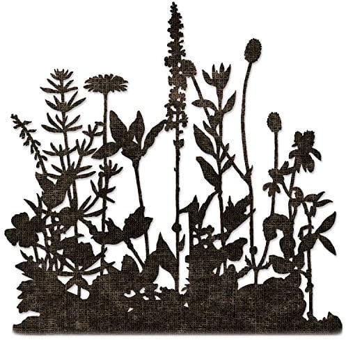 Sizzix Thinlits Stanzschablone Flower Field von Tim Holtz, 665369