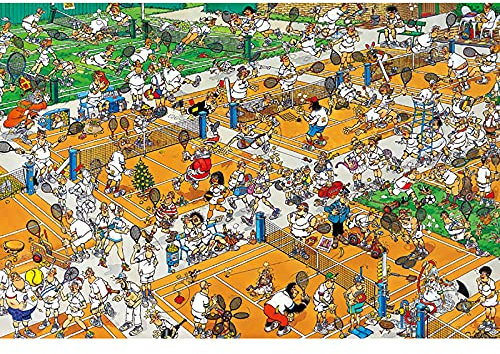 1000 Piece Jigsaw Jigsaw Puzzle Tennis Court Wooden Jigsaw Gift For Adult Jigsaw Puzzle