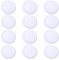 12 Pcs Universal Canning Lids - Polished Metal Twist-off Lids for Preserving, Sauce & Storage Jars - White 70mm