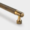 Pushka Home Solid Brass Knurled Bar Handles Modern Antique Gold Finish for Door, Cabinet, Wardrobe, Drawers (160mm Hole Centre, Antique Gold)