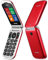 Brondi Stone+ - sbloccato, 0GB, Cellulare con apertura a conchiglia e flip attivo, Dual Sim, Display 2.4 pollici, Rosso