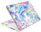 HK Studio Laptop Skin Decal for HP 14 Kawaii Anime Girl with No Bubble, Waterproof, Scratch Resistant - Including Wide Screen and Full Wrist Pad - 14 inch HP Laptop Cover Sticker Decal Wrap