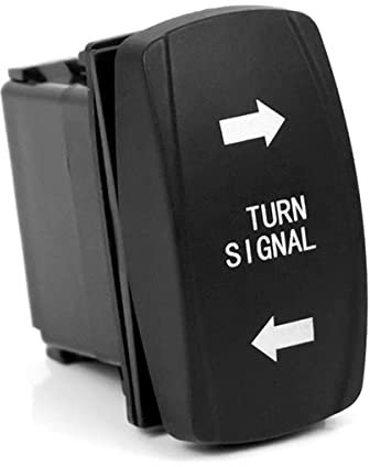 LIGUSTRUM Intermitente de señal reversible, interruptor basculante LED para autocaravana, tractor, motocicleta, 4 , interruptor universal