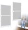 TRMLBE Zanzariera per porta con telaio in alluminio, 120 x 240 cm, zanzariera per porta, zanzariera magnetica, aspirazione zanzare, porta zanzare, zanzariera