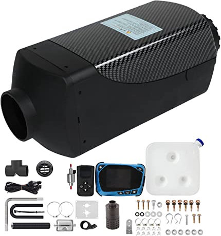 5KW 12V Calentador De Aire Diesel Control Remoto Pantalla LCD Kit De Calentador De Estacionamiento Capacidad De 10L Sistema De Calefacción De Vehículos De Bajo Consumo Para Autos RV Camión Camper