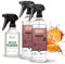 bio-chem Orangenreiniger Konzentrat 2x 750 ml - Starker Allzweckreiniger mit angenehmem Orangen-Duft - Inkl. Mischflasche & Messbecher - Sehr ergiebiges Reinigungskonzentrat mit Orangenterpenen