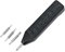 Oknife Otacle D2 Compact EDC Multi-Bit Driver, Schwarz Aluminium mit Taschenclip, Abdeckung aus Carbonfaser, 4 doppelseitige Bits, schiebbarer Deckel,solides Verriegelungsmechanismus.
