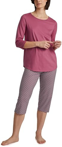 CALIDA Cotton Special 3/4-Pyjama Damen red Violet 40-42