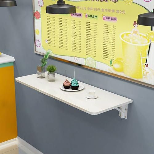 Schwimmender Klapptisch, Klapptisch zum Aufhängen an der Wand, schmaler langer Heimtisch, herunterklappbare Esstische, Restaurant, Milchtee, Laden, Bar, Zuhause/Garten/Veranstaltung, drinnen/multifu