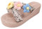 Memmyly Sandale Plateforme Femme Talon - Sandale Compensee Eté Sandales de Marche Sandales et Nu-Pieds Mules Confort Large Grande Taille Tong de Plage Tongs Mode