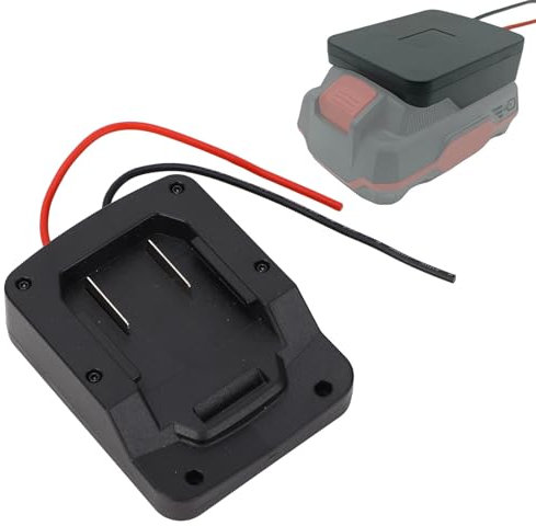 Power Tool Battery Adapter, Converter for PARKSIDE X20V TEAM 20V Lithium Battery with 12AWG Cable, Compatible with PAP20A -1, PAP20A -3, PAP20B1, PAP20B3 Series
