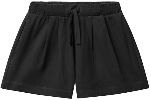 United Colors of Benetton Mädchen und Jungen Bermuda 3bl0c903i Shorts, Schwarz, 150 cm