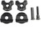 ZWEquipint Morsetto reggisella per bicicletta, morsetto per tubo sella, adattatore per guida sella in carbonio, adattatore per guide in carbonio con dimensioni di 7 x 9 e 7 x 7 mm, accessori per