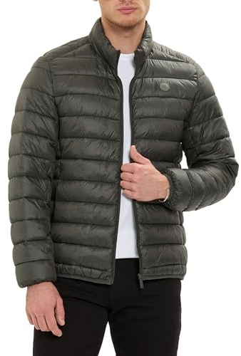 Redbridge Steppjacke Leichte Pufferjacke mit Stehkragen und Reißverschluss Übergangsjacke für Frühling und Herbst