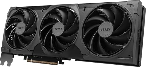 msi Gaming RTX 5070 Ti 16G Ventus 3X OC Black Grafikkarte (16GB GDDR7, 256-Bit, Extreme Performance:2482MHz, DisplayPort x 3 2.1a, HDMI 2.1b, NVIDIA Blackwell Architecture)