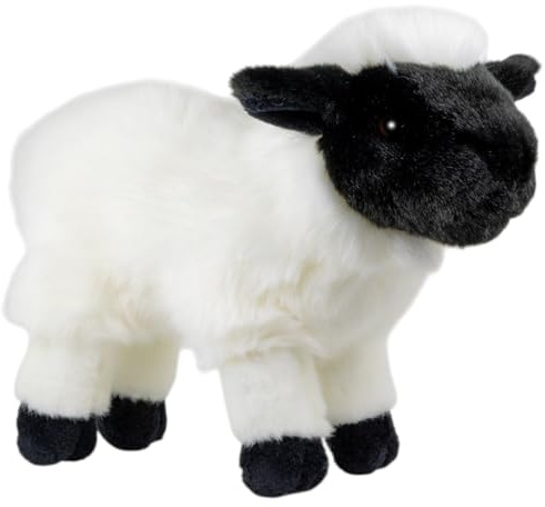 Carl Dick Schaf, Lamm schwarz-weiß stehend ca. 27cm Plüschtier, Stofftier, Kuscheltier 3802