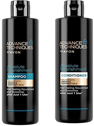 ADVANCE Techniques Shampoo und Pflegespülung mit Marokkanischem Arganöl je 250 ml