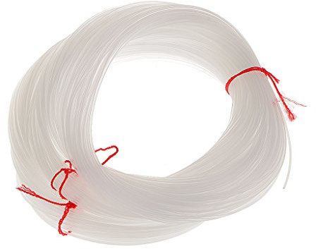 Sharplace 100 Meter 1mm Angelschnur Transparent Monofile Nylonfaden Fishing line Schnur