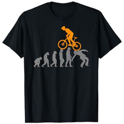Evolution MTB Mountain Bike Accessories Bicycle Bike Funny Fun T-Shirt
