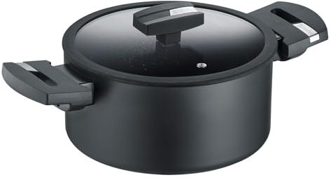 Berndes Topf 24 cm, b.green Alu Recycled Induction, Kochtopf hergestellt zu 100% aus recycelten Getränkedosen