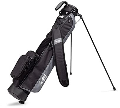 Sunday Golf Loma-Tasche – für 5 bis 7 Schläger – ultraleichte Sonntags-Tragetasche mit Riemenständer – Par-3- und Pitch-n-Putt-Plätze, 31 Zoll hoch