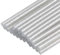 sourcing map 30pcs Mini Hot Glue Gun Sticks 7mm x 100mm High Sticky Small Hot Glue Sticks for Glue Gun, Glitter Silver