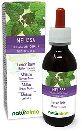 Melisa o Toronjil (Melissa officinalis) hojas Tintura Madre sin alcohol Naturalma - Extracto líquido gotas 120 ml - Complemento alimenticio - Vegano