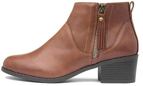 Lilley Maisy Womens Tan Ankle Boot - Size 3 UK - Brown