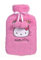 Take Care - Hello Kitty, Wärmflasche mit Bezug, Wärmflasche für Therapie, Warmwasser, Gummi, kalt, Winter, Kinder, Erwachsene Rosa