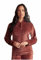 NOTTINGHAM Pigiama Donna Invernale Coral Fleece, Caldo e Molto Morbido, Effetto Pile (42267 Tabacco, XXL)