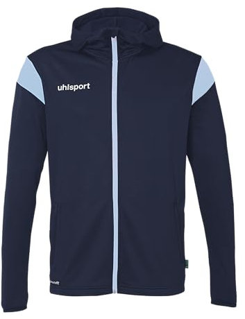 uhlsport Unisex Squad 27 Track Hood Sport-Jacke, Marine/skyblau, 3XL EU