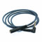 ABLET Câble d'extension pour casque 3,5 mm TRRS audio stéréo à angle droit 4 broches 3,5 mm mâle vers 4 broches femelle 3,5 mm 1/8 (compatible microphone) 1 m