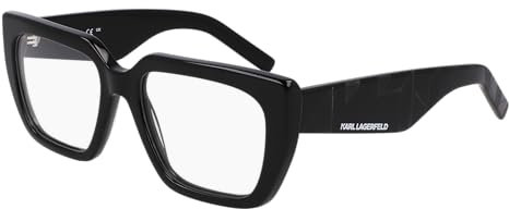 KARL LAGERFELD Brille Größe 54 mm Schwarz, Eye SIZE: 54 BRIDGE: 18 Horizontal MEASUREMENT: 54 Vertical MEASUREMENT: 42 9