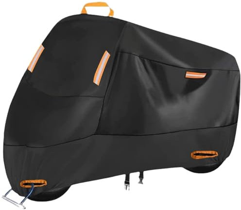 Motorradabdeckung für Yamaha NMAX155 NMAX125 NMAX 155 NMAX 125, 300D Oxford Stoff Wasserdicht Winddicht UV Beständiges Motorrad Schutzhülle Outdoor Motorcycle Abdeckung