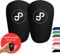 JDP Mini Schienbeinschoner, extra kleine Schienbeinschoner Fußball Herren, Anti-Rutsch Mini Schienbeinschoner Kinder Fussball, Schienbeinschoner klein, Schienbeinschoner für Fußball 10x6 cm, schwarz