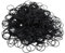 FANNIXI O-Ring Gummi Schwarz NBR CS 0,8 mm Dicke OD6,1/6,6/8/8,25/8,6/9,5/11,8/12,3 mm O-Ring-Dichtung Nitril(9.5x7.9x0.8mm,60pieces)