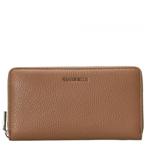 Coccinelle Metallic Soft Wallet Grained Leather Skin