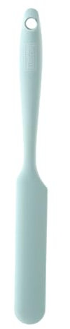 The Great British Bake Off Silicone Palette Knife Small Spatula & Cake Scraper for Baking & Icing, Duck Egg Blue, 25cm x 5cm