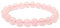 ATELIER LA TROUVAILLE Quartz Rose Bracelet en Quartz Rose Pierre Naturelle Pierres fines et Précieuses Bracelet Femme Bijoux Homme Cadeau Femme Cadeau Anniversaire Femme et Homme Bien-être