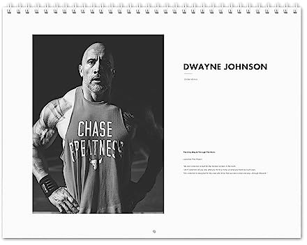 Dwayne Johnson Vol.1-2026 Wall Calendar