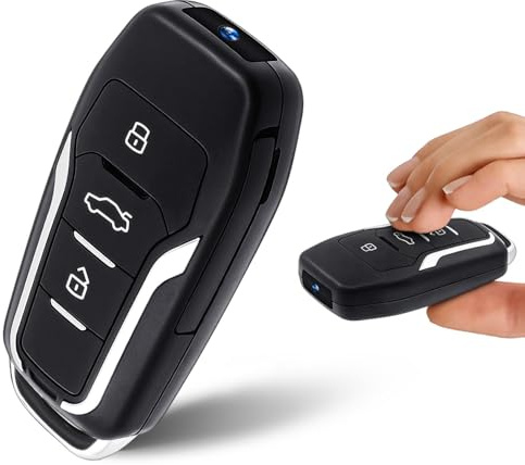 64GB Mini Videokamera, 1080P Tragbare Überwachungskamera mit Bewegungserkennung Home Security Kamera für Außen Haus und Büro