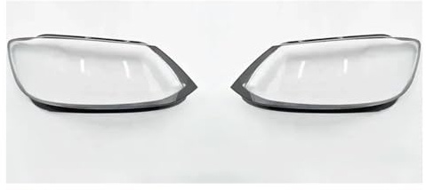 Vorne Scheinwerfer Objektiv Für VW Für Sharan 2012-2019 Auto-Scheinwerferglas-Linsenabdeckung Transparentes Scheinwerfergehäuse(Left and Right)