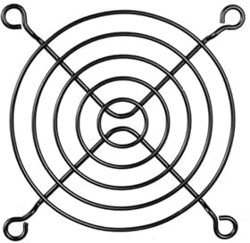 100Pieces Black 80mm Fan Grills 80x80mm Metal Wire Finger Guard For CPU Fan Fan Grill Guard Protector
