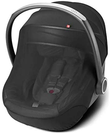 GB Gold 616405001 Zanzariera per Bambini Auto Sedile, Nero