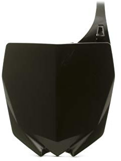 Platte leuchtturm nummer weiBe, frontscheibe, startnummerntafel CEMOTO für Yamaha YZF 250 450 ab 2010 bis 2015 YZ 125 ab 2015